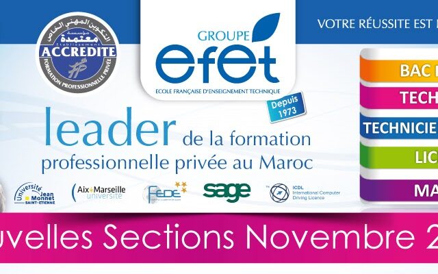 EFET MARRAKECH - Ecole Française d'Enseignement Technique MARRAKECH