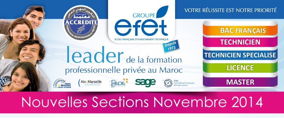 EFET MARRAKECH - Ecole Française d'Enseignement Technique MARRAKECH