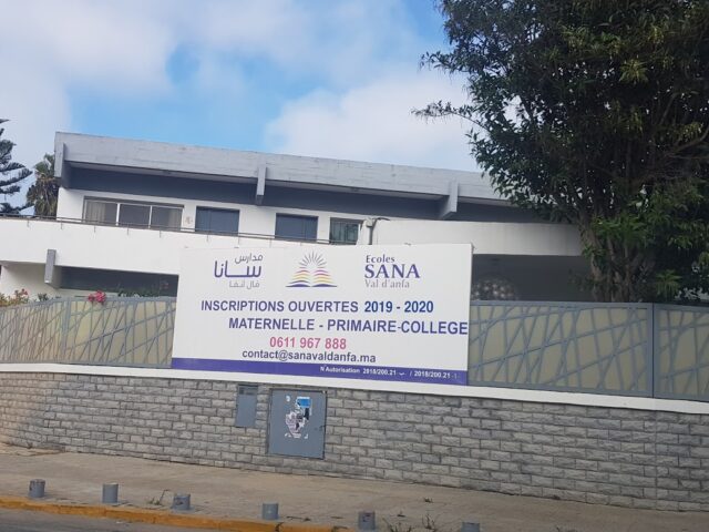 Ecole Sana - Val d'Anfa