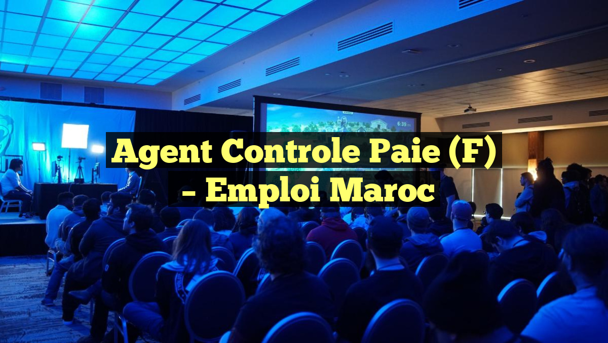 Agent Controle Paie (F)
– Emploi Maroc