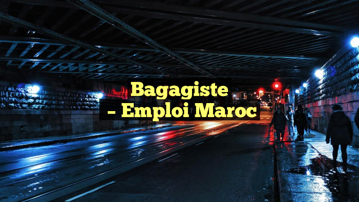 Bagagiste
– Emploi Maroc