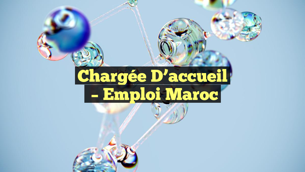 Chargée D&rsquo;accueil
– Emploi Maroc