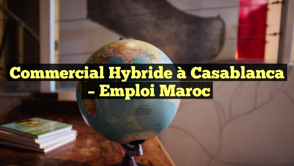 Commercial Hybride à Casablanca
– Emploi Maroc