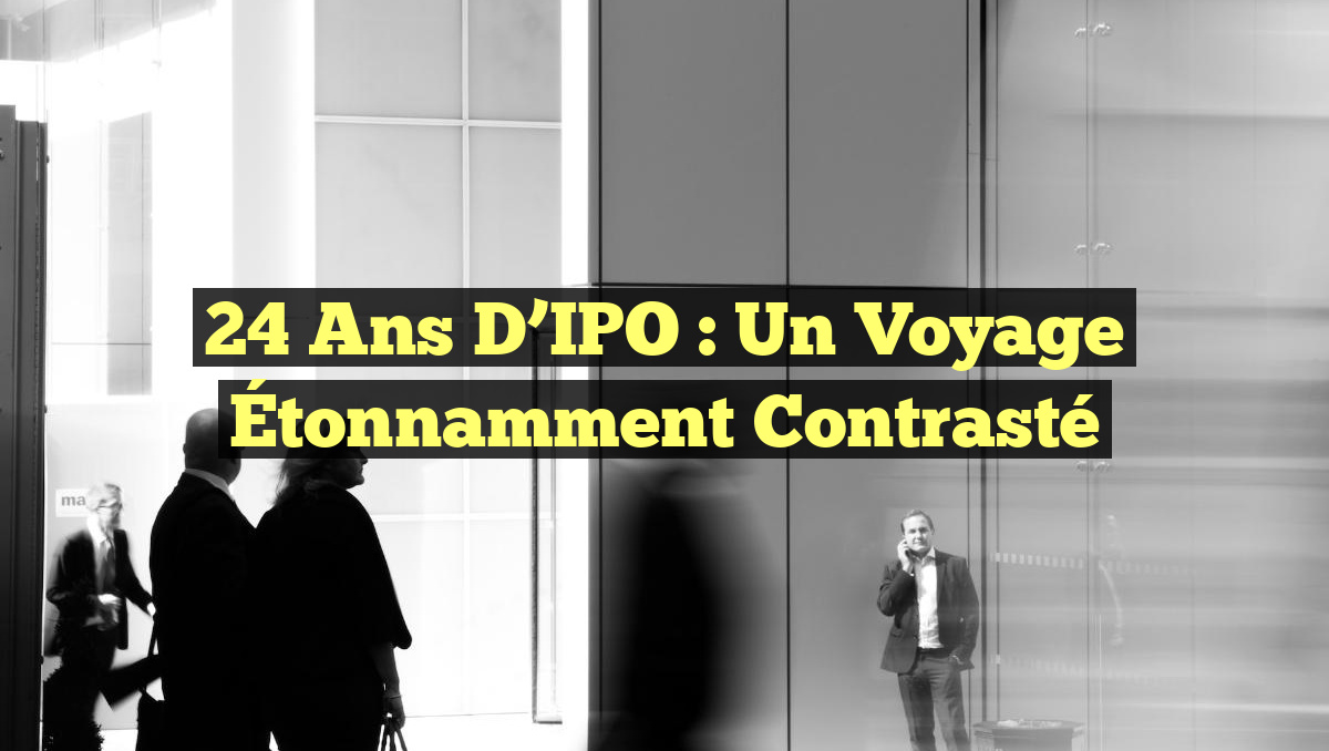 24 Ans d&rsquo;IPO : Un Voyage Étonnamment Contrasté