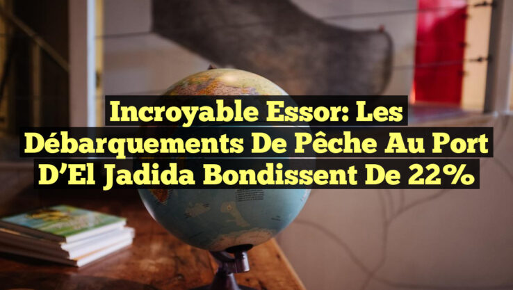 Incroyable essor: Les débarquements de pêche au port d’El Jadida bondissent de 22%