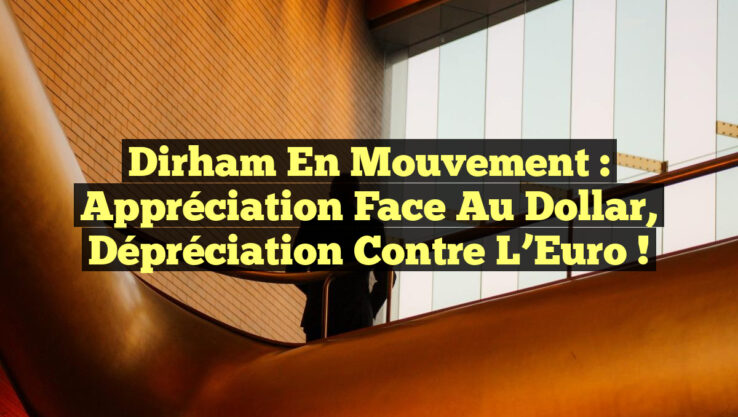 Dirham en Mouvement : Appréciation face au Dollar, Dépréciation contre l’Euro !