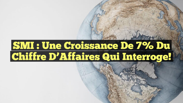 SMI : Une Croissance de 7% du Chiffre d’Affaires qui Interroge!