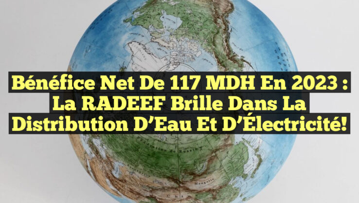 Bénéfice Net de 117 MDH en 2023 : La RADEEF Brille dans la Distribution d’Eau et d’Électricité!
