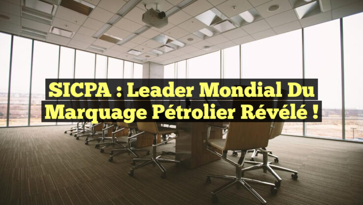 SICPA : Leader Mondial du Marquage Pétrolier Révélé !