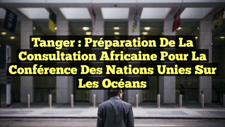 Tanger : Préparation de la Consultation Africaine pour la Conférence des Nations Unies sur les Océans Tanger : Préparation de la Consultation Africaine pour la Conférence des Nations Unies sur les Océans