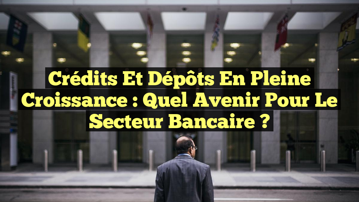 Crédits et Dépôts en Pleine Croissance : Quel Avenir pour le Secteur Bancaire ?