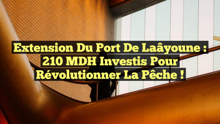 Extension du Port de Laâyoune : 210 MDH Investis pour Révolutionner la Pêche !