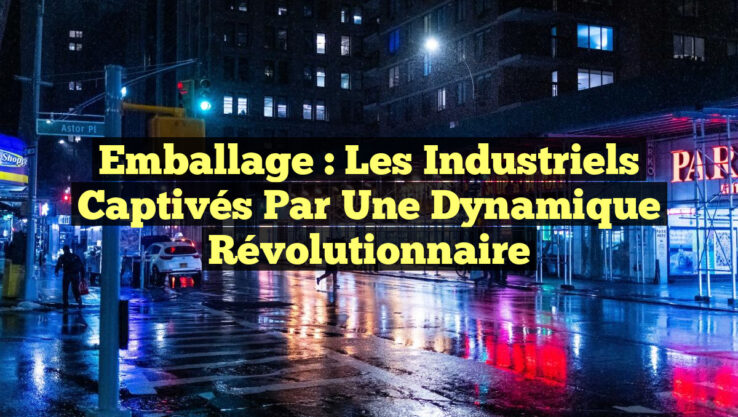 Emballage : les industriels captivés par une dynamique révolutionnaire