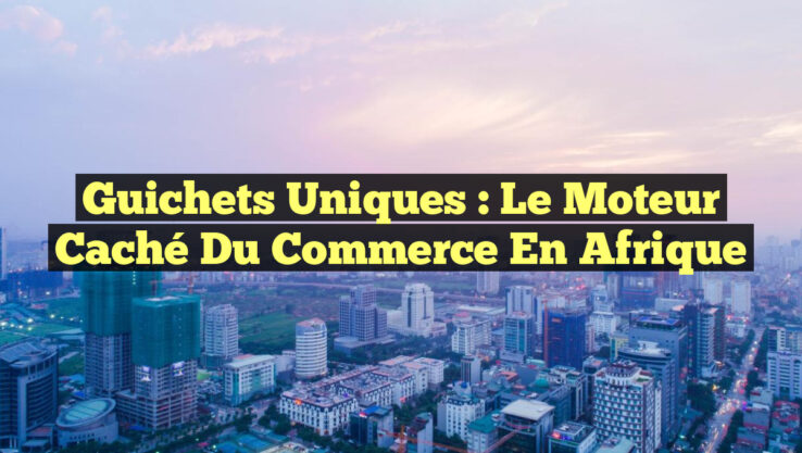 Guichets uniques : le moteur caché du commerce en Afrique