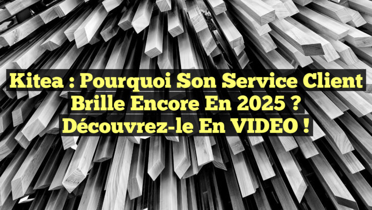 Kitea : Pourquoi son Service Client brille encore en 2025 ? Découvrez-le en VIDEO !