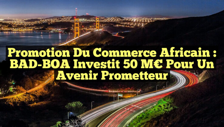 Promotion du Commerce Africain : BAD-BOA Investit 50 M€ pour un Avenir Prometteur