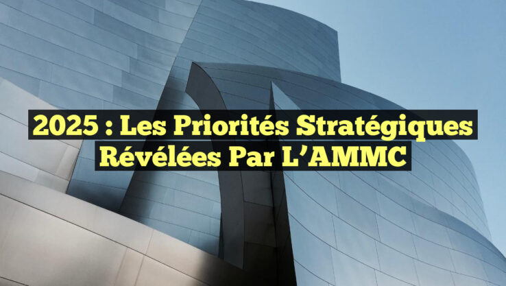 2025 : Les Priorités Stratégiques Révélées par l’AMMC
