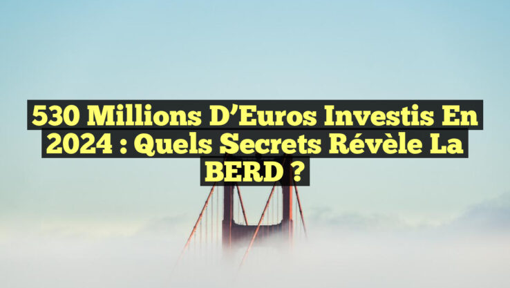 530 Millions d’Euros Investis en 2024 : Quels Secrets Révèle la BERD ?