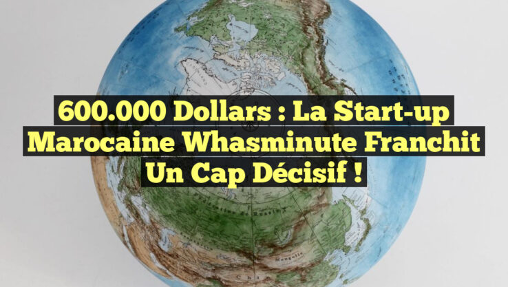 600.000 dollars : La start-up marocaine Whasminute franchit un cap décisif !