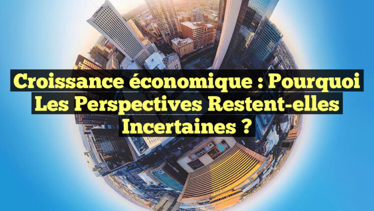 Croissance économique : Pourquoi les perspectives restent-elles incertaines ?