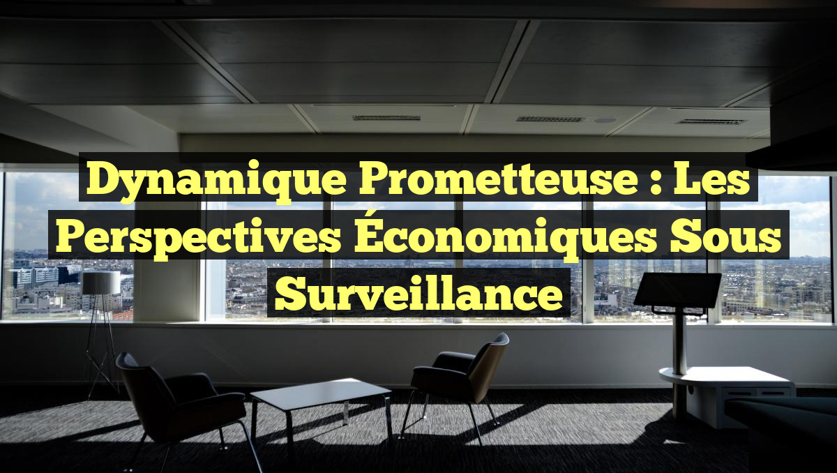 Dynamique Prometteuse : Les Perspectives Économiques sous Surveillance