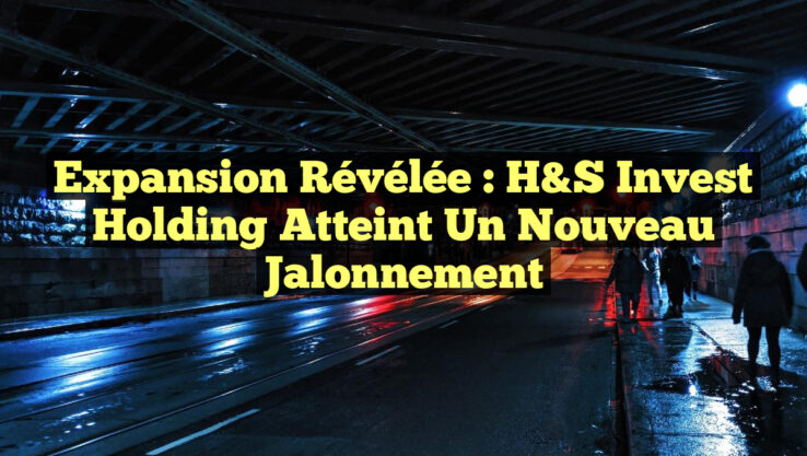 Expansion Révélée : H&S Invest Holding Atteint un Nouveau Jalonnement
