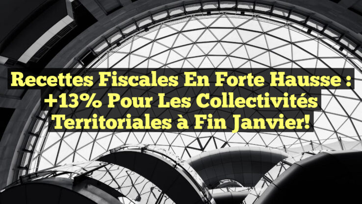 Recettes Fiscales en Forte Hausse : +13% pour les Collectivités Territoriales à fin Janvier! Recettes Fiscales en Forte Hausse : +13% pour les Collectivités Territoriales à fin Janvier!