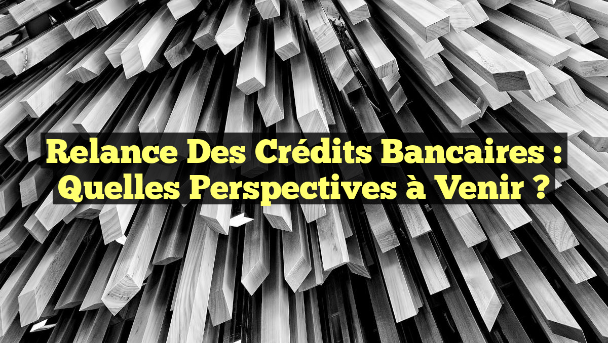 Relance des Crédits Bancaires : Quelles Perspectives à Venir ?