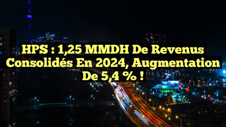 HPS : 1,25 MMDH de Revenus Consolidés en 2024, Augmentation de 5,4 % !