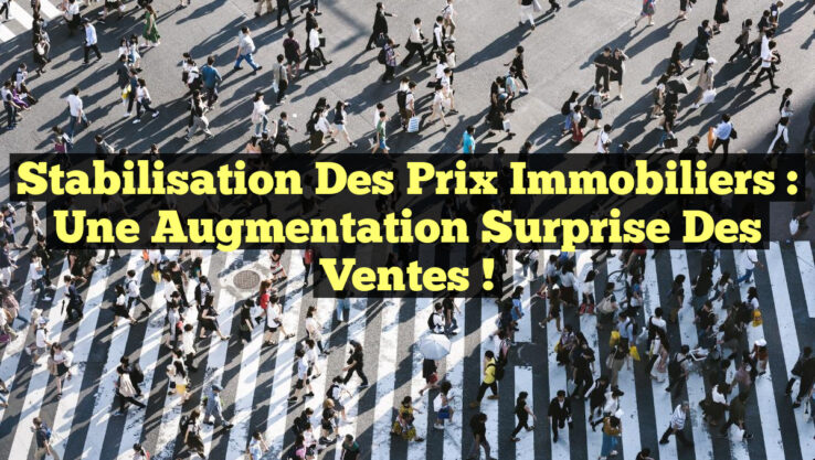 Stabilisation des Prix Immobiliers : Une Augmentation Surprise des Ventes !