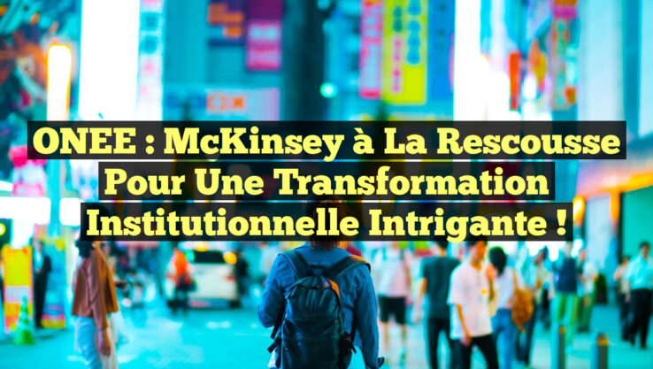 ONEE : McKinsey à la rescousse pour une transformation institutionnelle intrigante !
