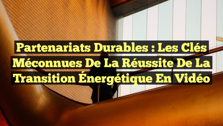 Partenariats Durables : Les Clés Méconnues de la Réussite de la Transition Énergétique en Vidéo