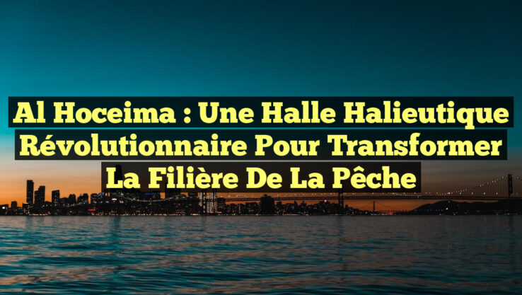 Al Hoceima : Une halle halieutique révolutionnaire pour transformer la filière de la pêche