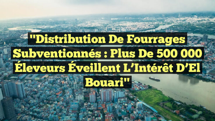 "Distribution de Fourrages Subventionnés : Plus de 500 000 Éleveurs Éveillent l’Intérêt d’El Bouari"