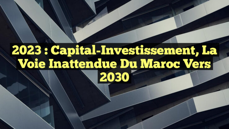 2023 : Capital-Investissement, la Voie Inattendue du Maroc vers 2030