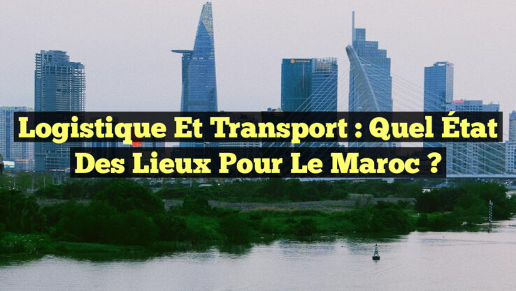 Logistique et Transport : Quel État des Lieux pour le Maroc ?
