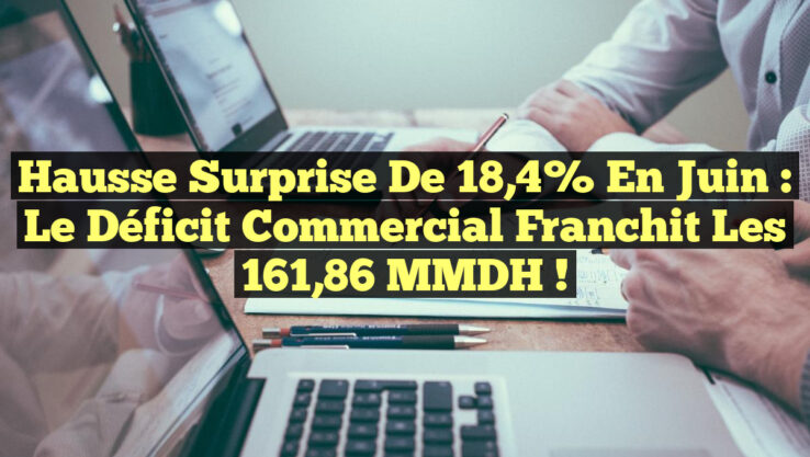 Hausse Surprise de 18,4% en Juin : Le Déficit Commercial Franchit les 161,86 MMDH !