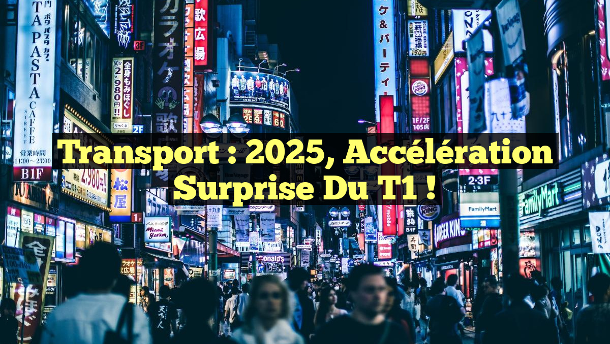 Transport : 2025, Accélération Surprise du T1 !