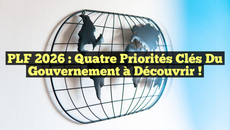 PLF 2026 : Quatre Priorités Clés du Gouvernement à Découvrir !