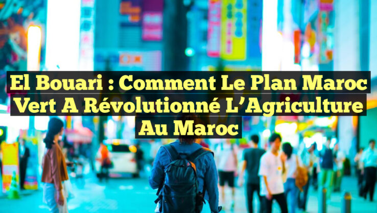 El Bouari : Comment le Plan Maroc Vert a Révolutionné l’Agriculture au Maroc