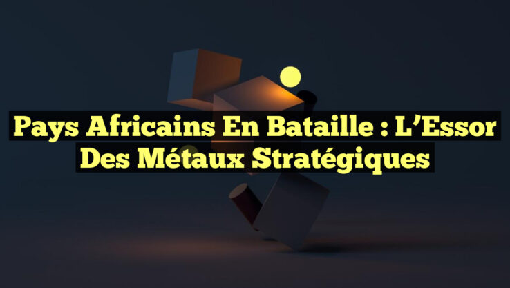 Pays Africains en Bataille : L’Essor des Métaux Stratégiques