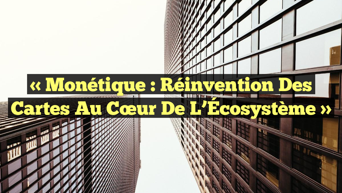 « Monétique : Réinvention des Cartes au Cœur de l&rsquo;Écosystème »