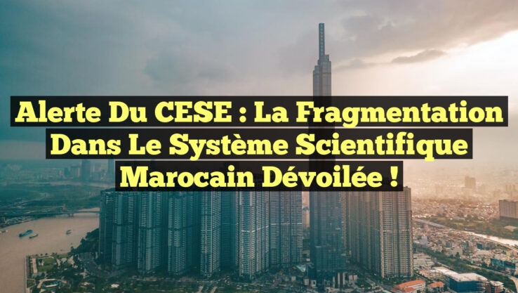 Alerte du CESE : la Fragmentation dans le Système Scientifique Marocain Dévoilée !