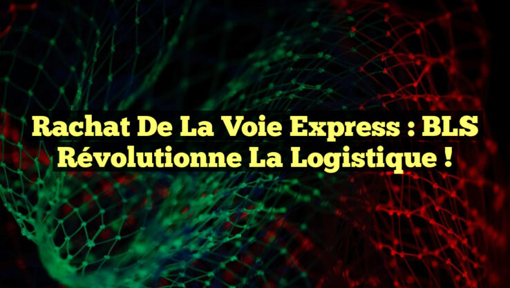 Rachat de La Voie Express : BLS Révolutionne la Logistique !