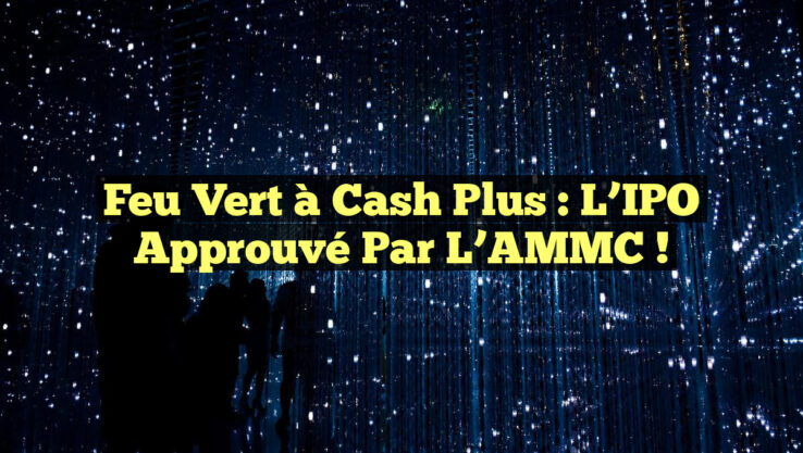 <p><strong>Feu vert à Cash Plus : L’IPO approuvé par l’AMMC !</strong></p> Feu vert à Cash Plus : L’IPO approuvé par l’AMMC !