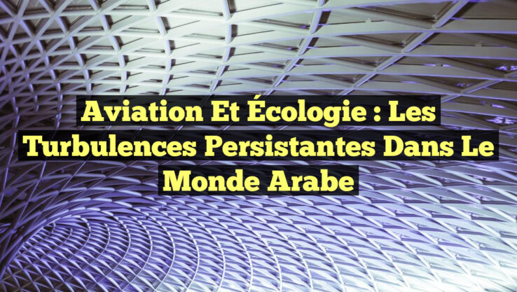 Aviation et Écologie : Les Turbulences Persistantes dans le Monde Arabe