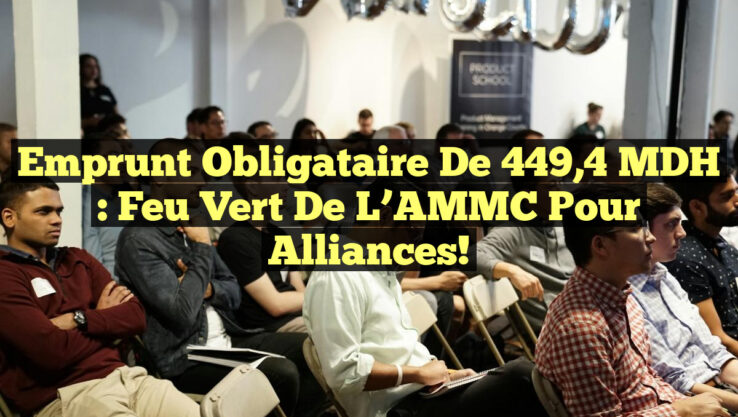 Emprunt obligataire de 449,4 MDH : feu vert de l’AMMC pour Alliances!