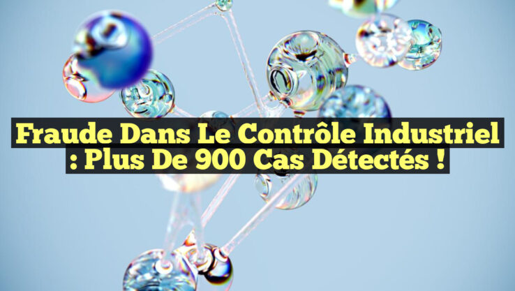Fraude dans le Contrôle Industriel : Plus de 900 Cas Détectés !