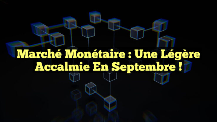 Marché Monétaire : Une Légère Accalmie en Septembre !