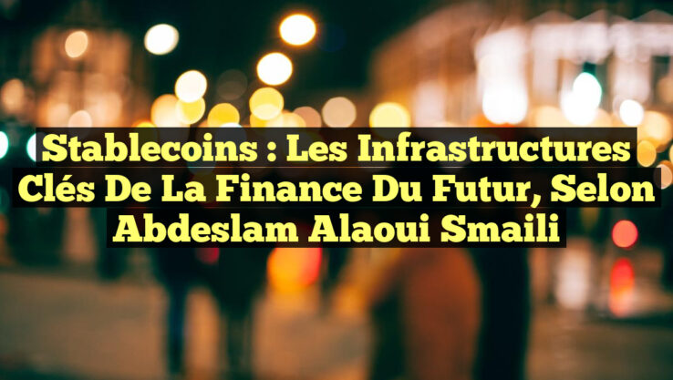 Stablecoins : Les Infrastructures Clés de la Finance du Futur, selon Abdeslam Alaoui Smaili Stablecoins : Les Infrastructures Clés de la Finance du Futur, selon Abdeslam Alaoui Smaili